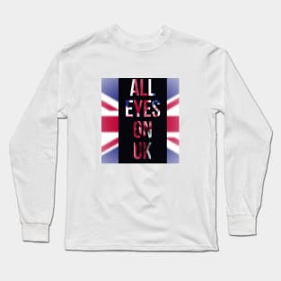 All eyes on UK Long Sleeve T-Shirt